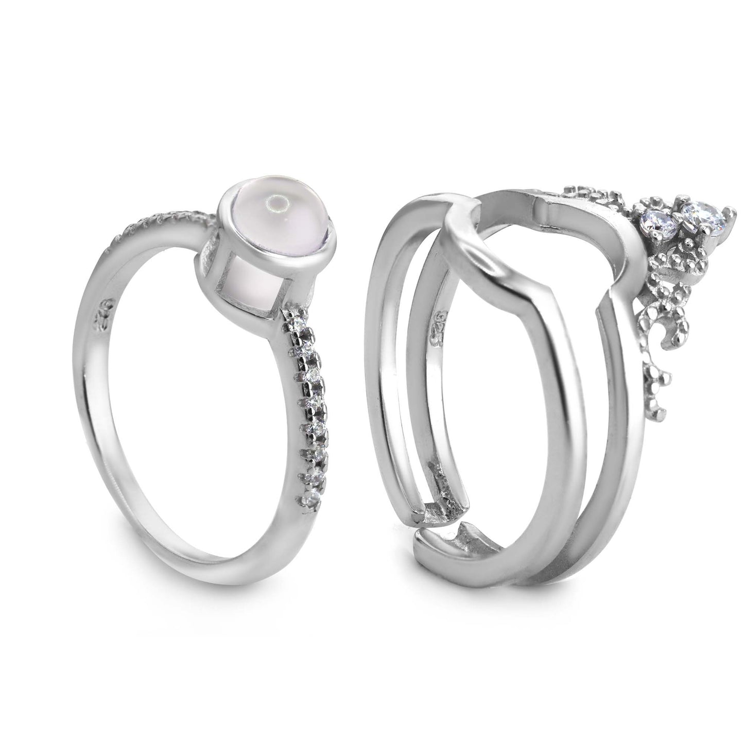 Anillo Doble | Plata 925