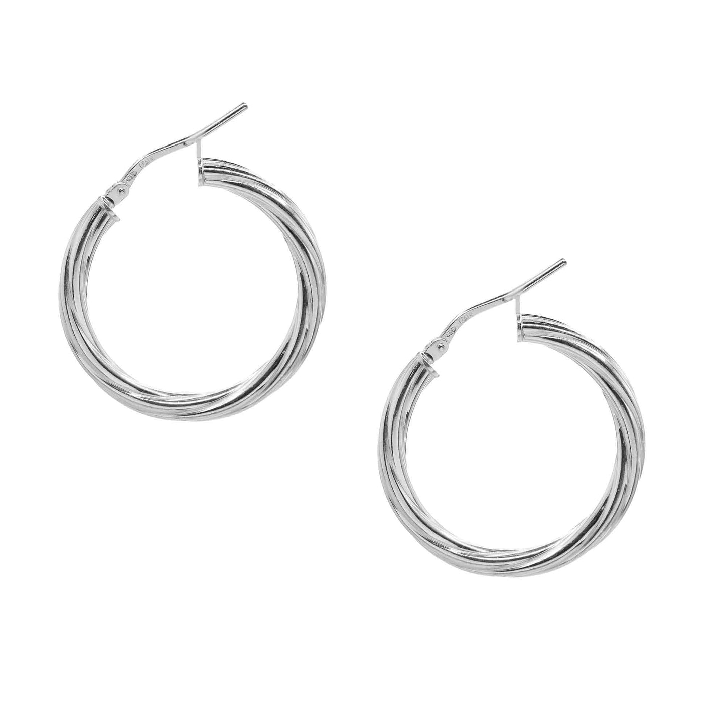 Argollas Anudadas | Plata 925