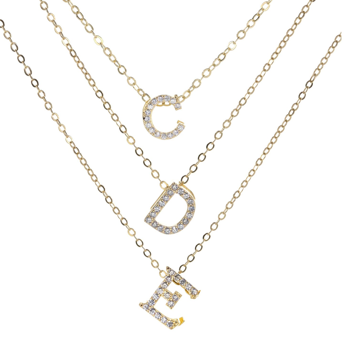 Collar Iniciales | Baño de Oro