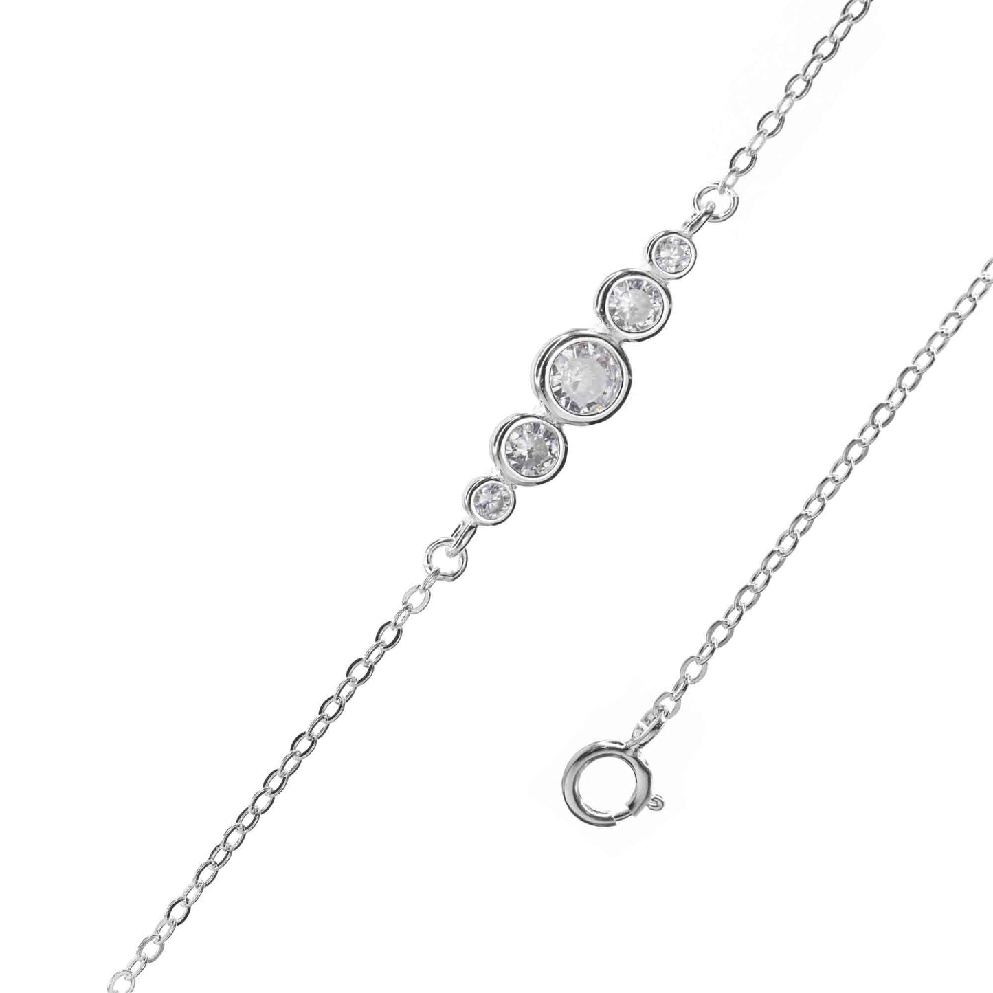 Pulsera Linea de Circones | Plata 925