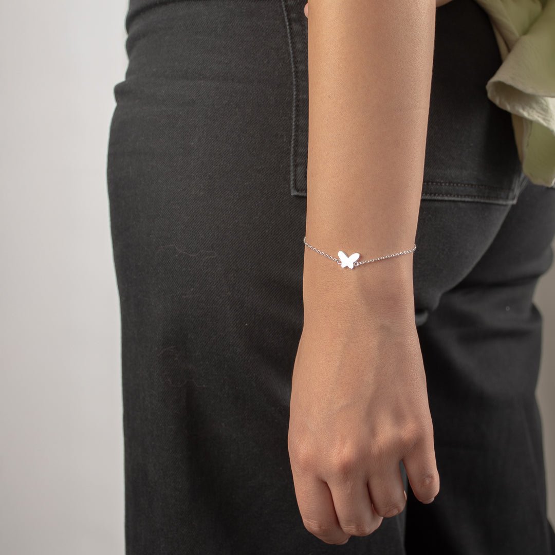 Pulsera Mariposa | Plata 925