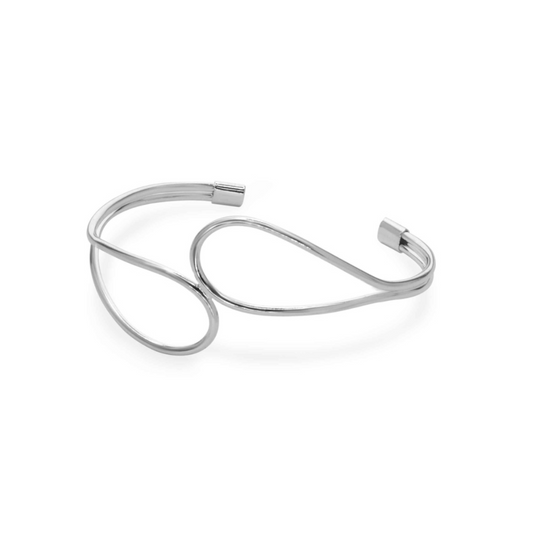 Esclava enchapada en plata 925
