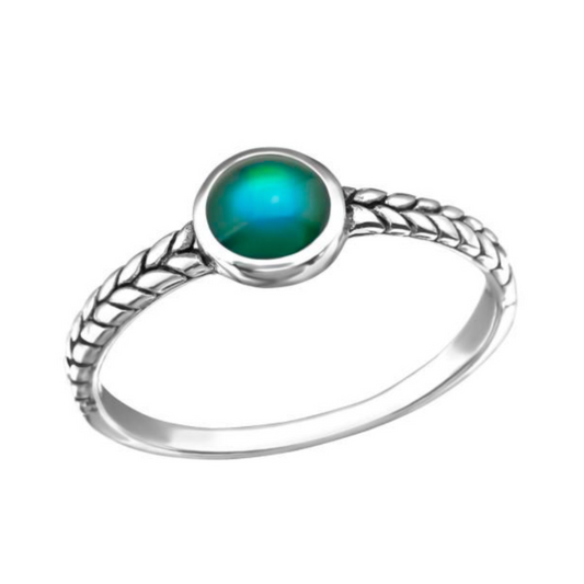 Anillo de Plata cambio color