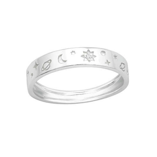 Anillo Espacial | Plata 925