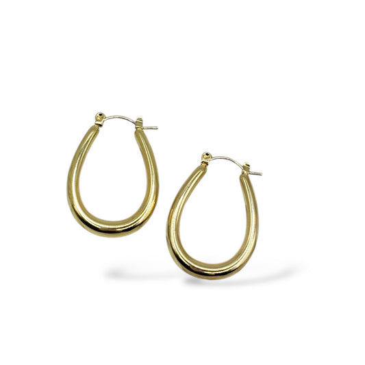 Argollas Kiara Ovaladas | Baño de Oro
