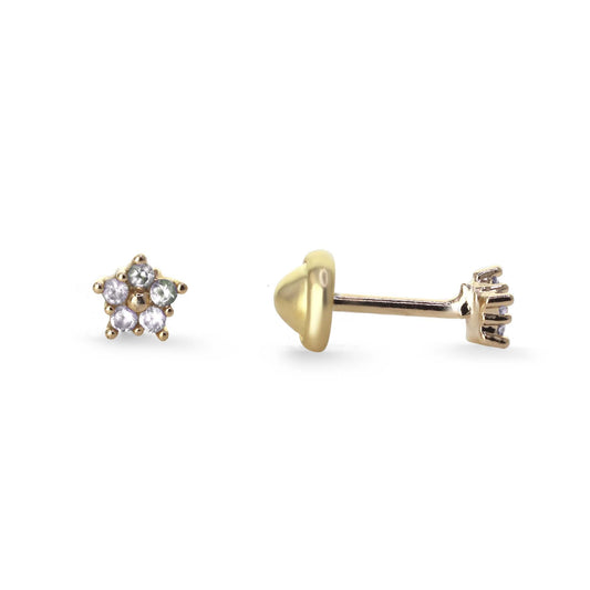 Piercing Flor Tope | Baño de Oro