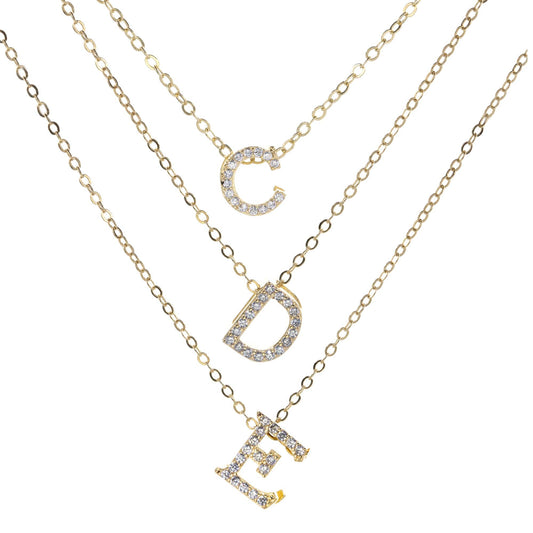Collar Iniciales | Baño de Oro