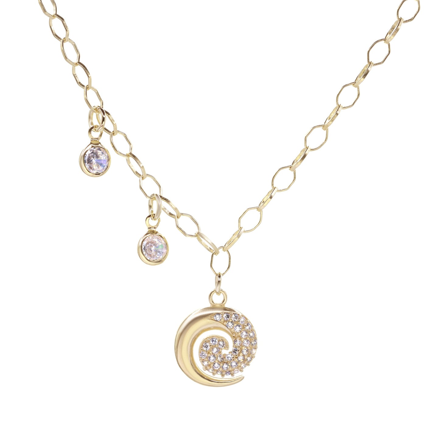 Collar Caracola | Enchape de Oro
