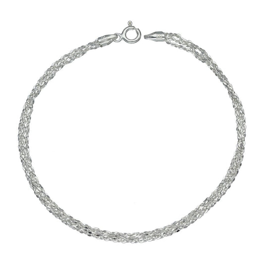 Pulsera triple serpiente | Plata 925